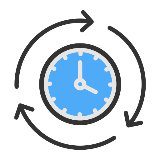 時間の変化 Generic Outline Color icon
