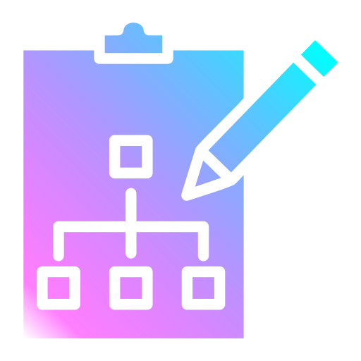 Planning strategy Generic Flat Gradient icon