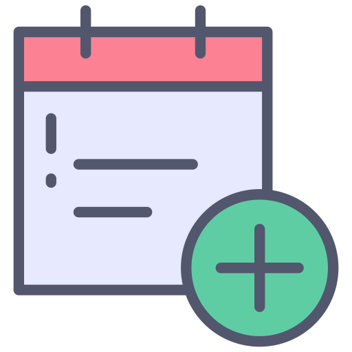 Date Generic color outline icon