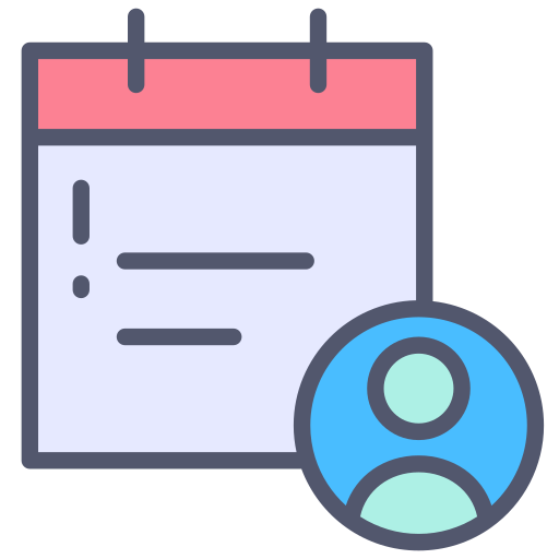Date Generic color outline icon