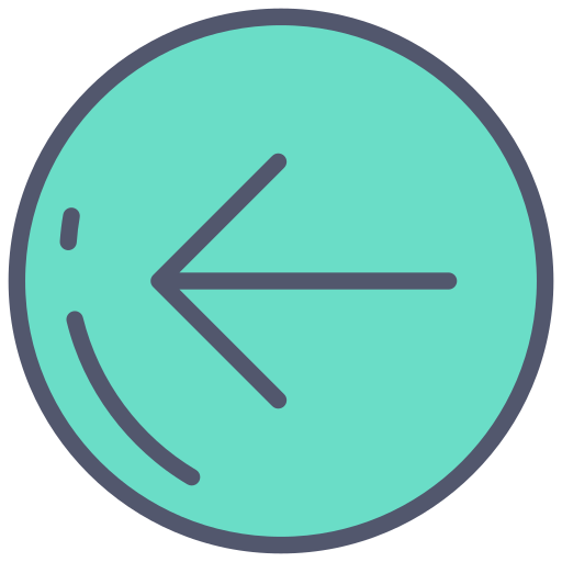 Back arrow Generic color outline icon