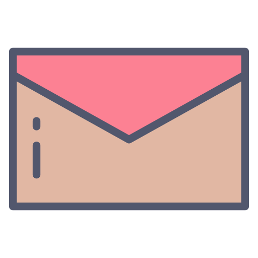 posta Generic color outline icona