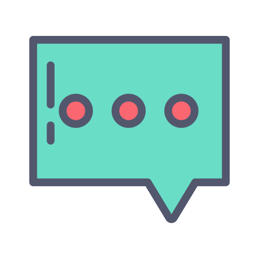 Chat Generic color outline icon