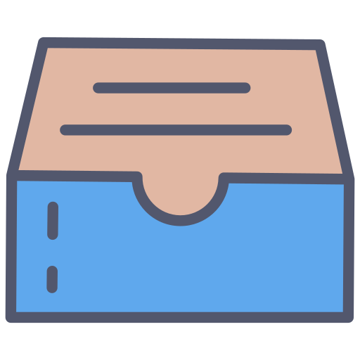 Inbox Generic color outline icon