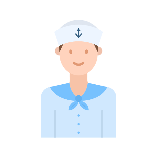 Sailor Generic Flat icon