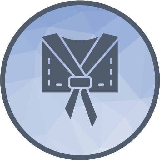 collar Generic Outline Color icon