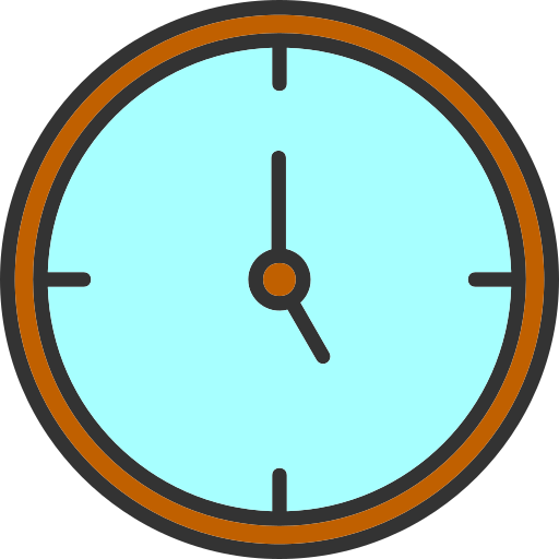 Timing Generic Outline Color icon