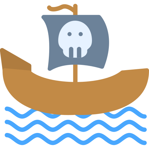 Pirate ship Generic Flat icon
