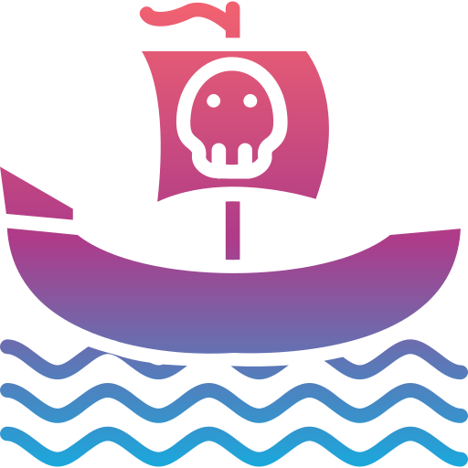piratenschiff Generic Flat Gradient icon