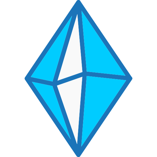 kristal Generic Blue icoon