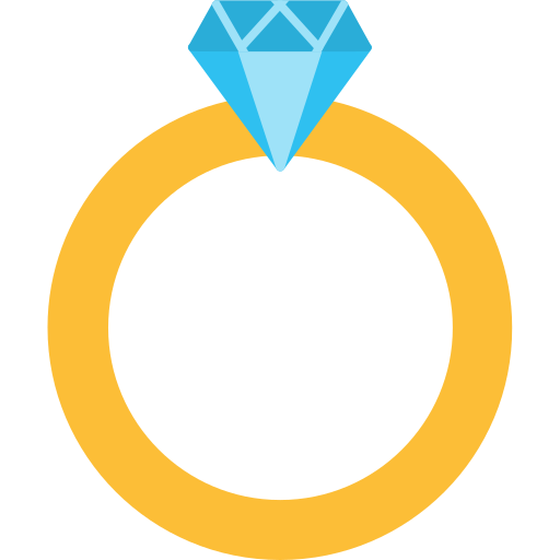 кольцо с бриллиантом Generic Flat иконка