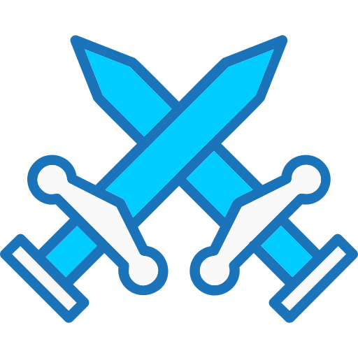 espada Generic Blue icono