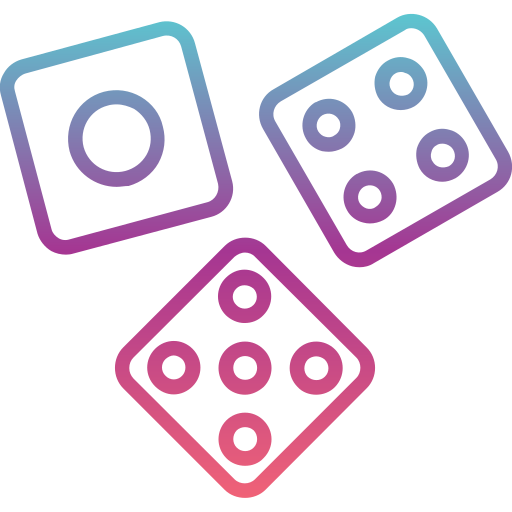 サイコロ Generic Gradient icon