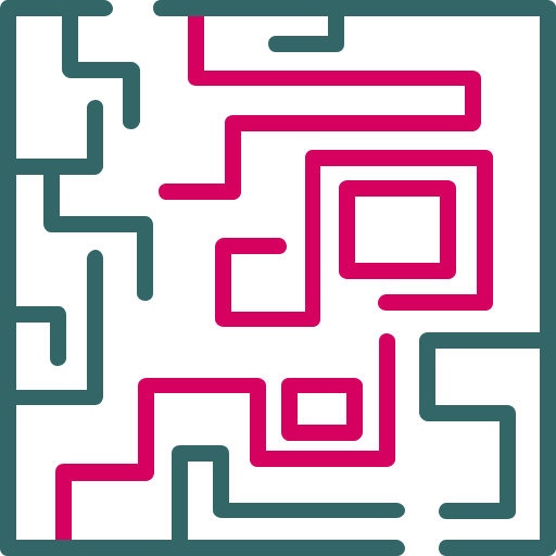 labirinto Generic Outline Color Ícone