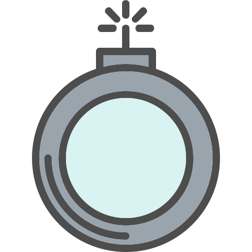 Bomb Generic Outline Color icon