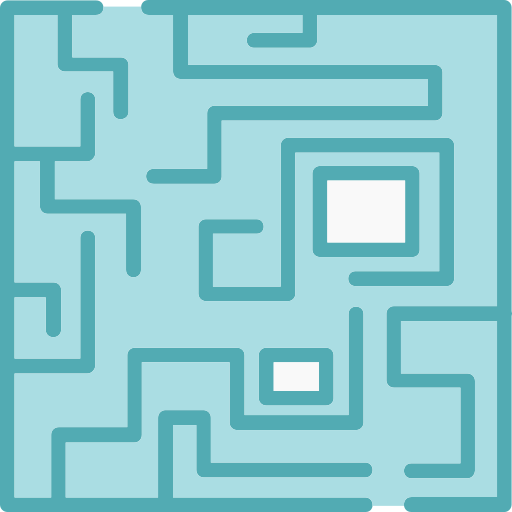 labyrinth Generic Blue icon
