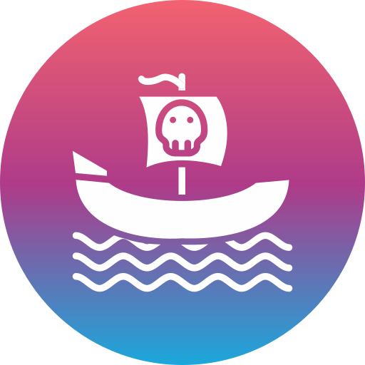 海賊船 Generic Flat Gradient icon