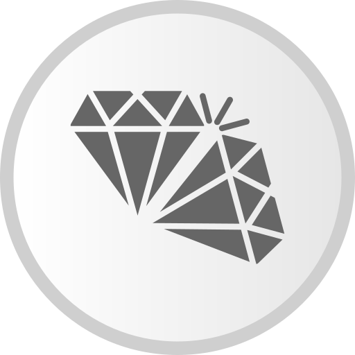 Diamond Generic Grey icon