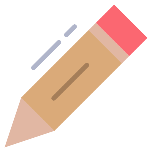 Pencil Generic color fill icon