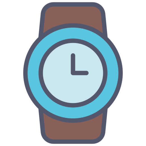 horloge Generic color outline icoon