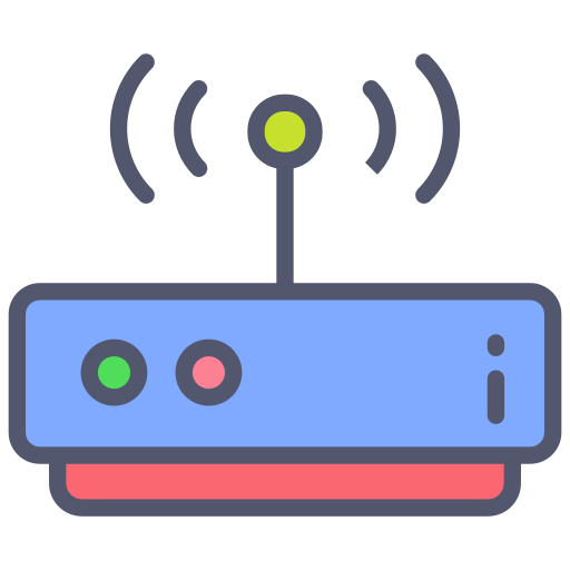 routeur Generic color outline Icône