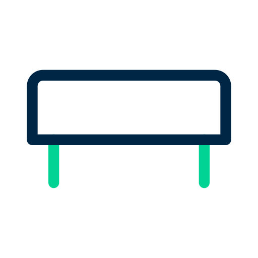 Bench Generic Outline Color icon