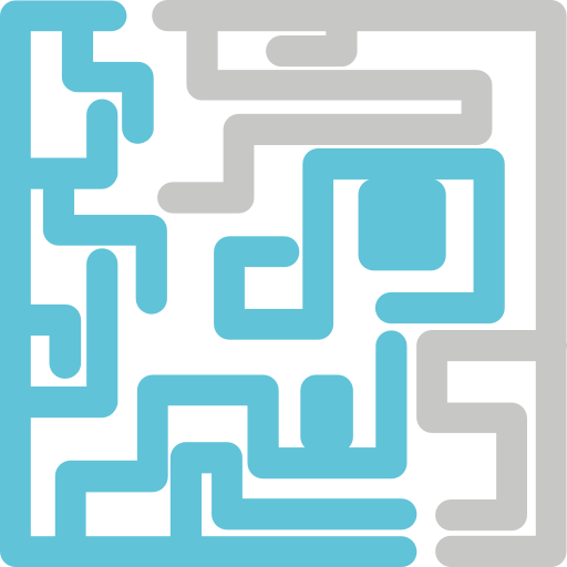 labirinto Generic Blue Ícone