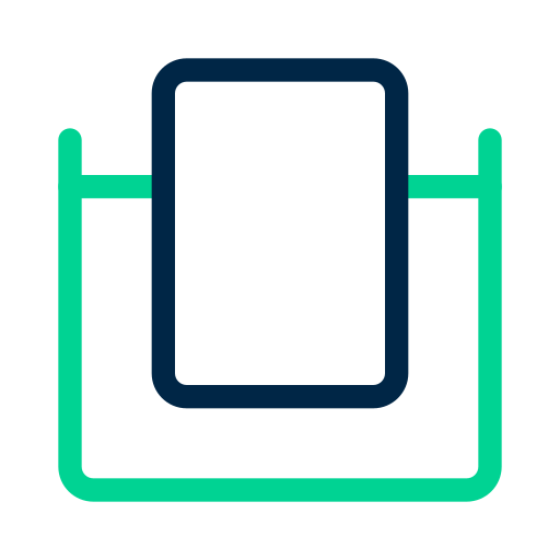 鏡 Generic Outline Color icon