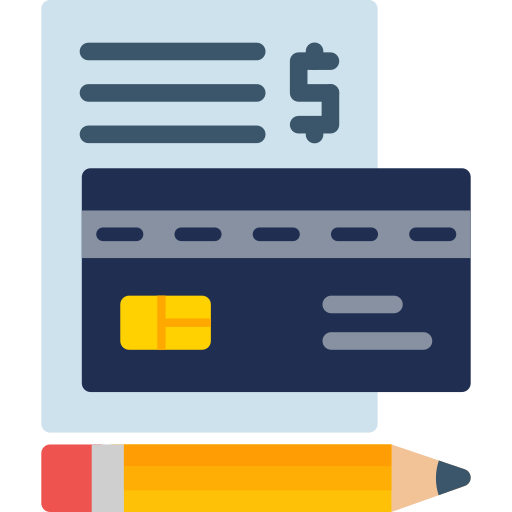 Business credit report Generic Flat icon