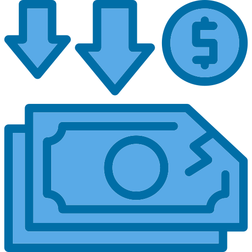 Bankruptcy Generic Blue icon