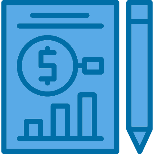 Accounting Generic Blue icon
