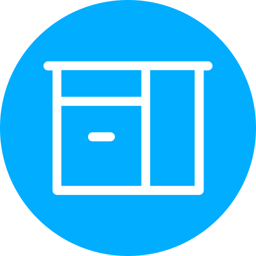 Kitchen cabinet Generic Blue icon