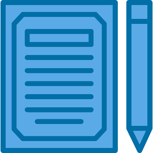 Article Generic Blue icon