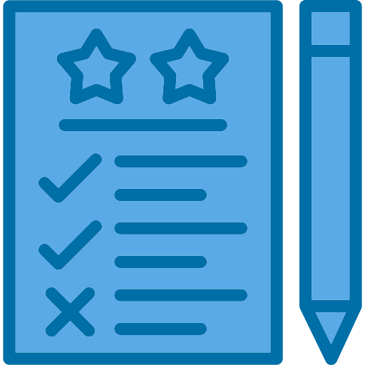 evaluación Generic Blue icono