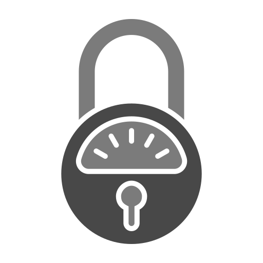 Padlock Generic Grey icon