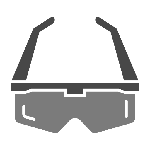 Safety glasses Generic Grey icon