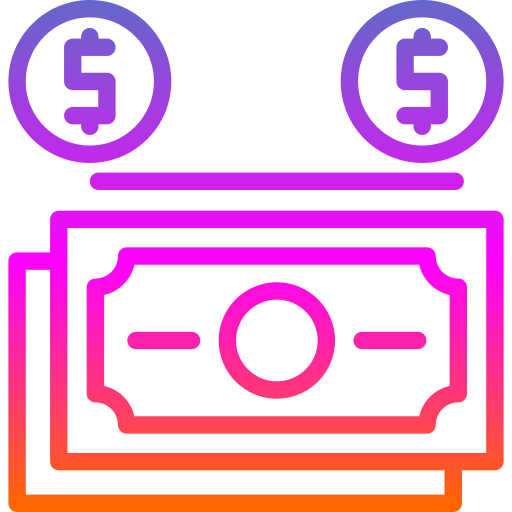 Cash Generic Gradient icon