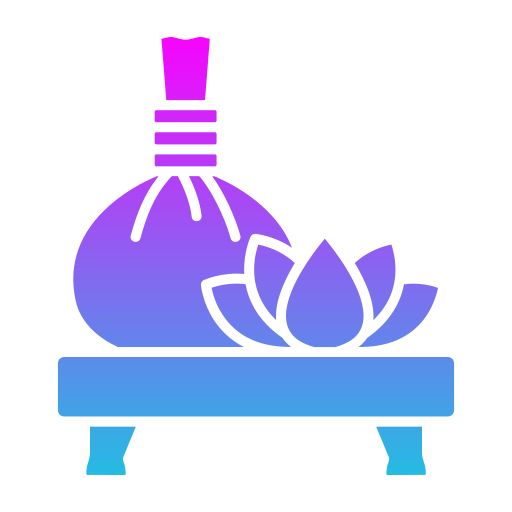 Herbal Massage Generic Flat Gradient icon