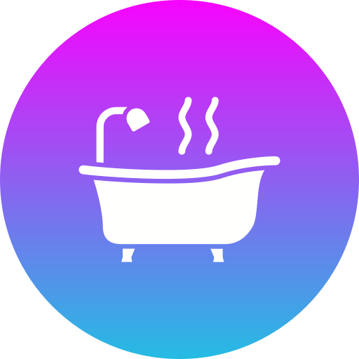 Hot Tub Generic Flat Gradient icon