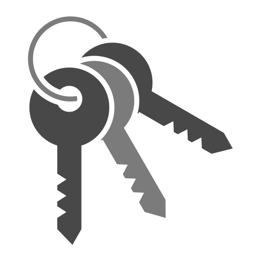 zestaw kluczy Generic Grey ikona
