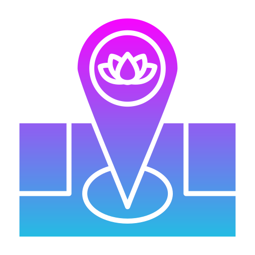 emplacement Generic Flat Gradient Icône