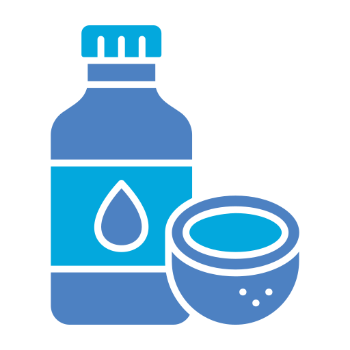 Coconut oil Generic Blue icon