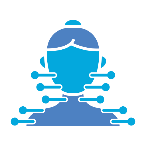 Acupuncture Generic Blue icon