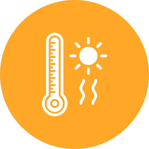 temperatura caliente Generic Mixed icono