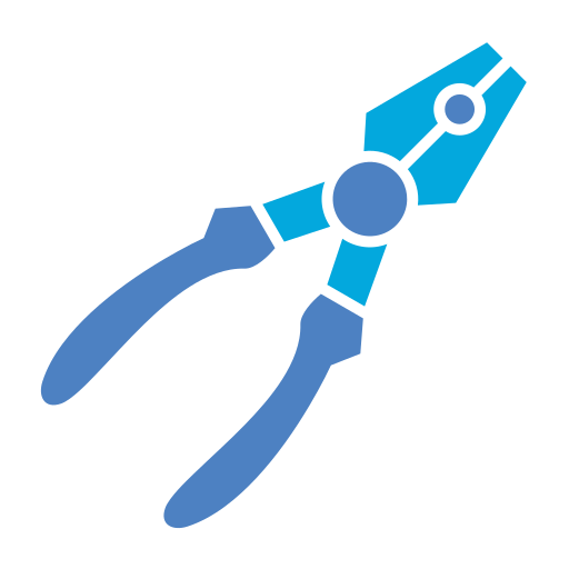 Plier Generic Blue icon