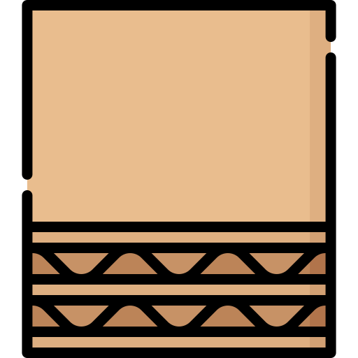 cartón de doble pared Special Lineal color icono