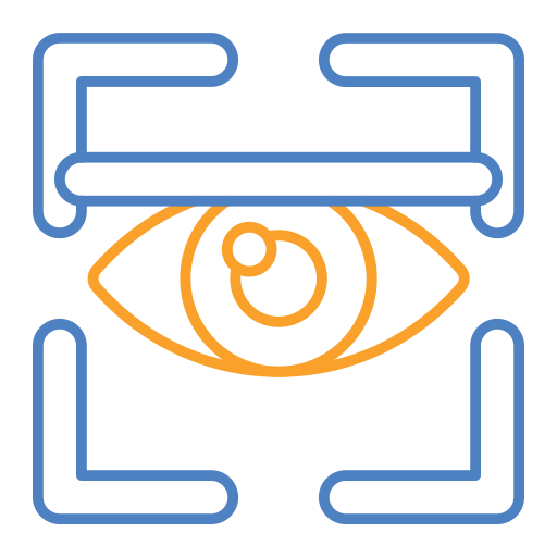 Eye scanner Generic Outline Color icon