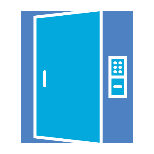 Умная дверь Generic Blue иконка