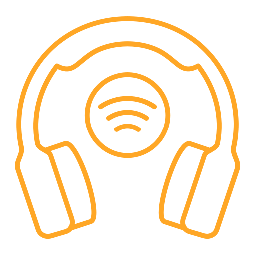 Wireless headphones Generic Simple Colors icon