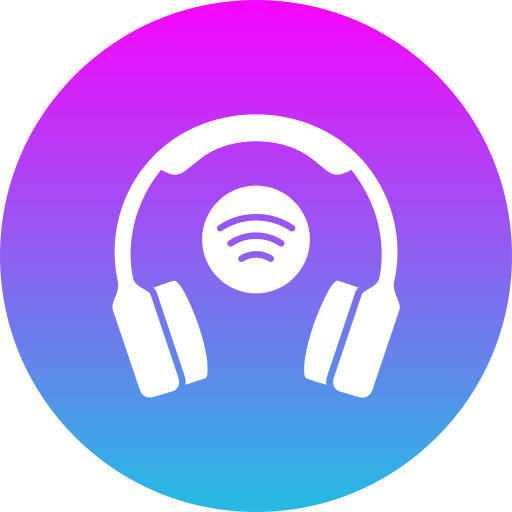 Wireless headphones Generic Flat Gradient icon